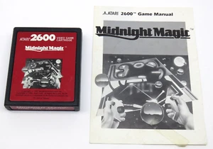 Midnight Magic (Atari 2600, 1986) By Atari (Cartridge & Manual) NTSC - Picture 1 of 12