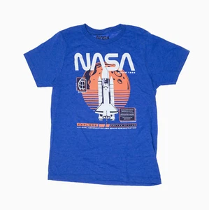 Hybrid Big Boys NASA Explore Graphic T-Shirt Blau Gr. L 2726 - Bild 1 von 2
