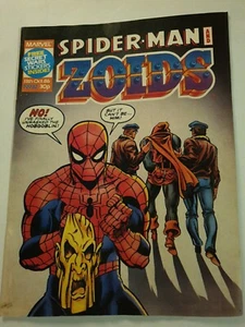 SPIDERMAN AND ZOIDS (1986) Vol 2 #32 - MARVEL UK Vfn+ Rare Uk Art & Stories - Picture 1 of 3