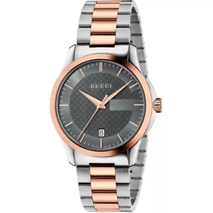 ⭐Gucci watch 38mm Grey Gents YA126446⭐ - Picture 1 of 6