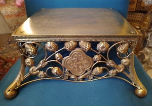 ANCIEN THABOR RELIGIEUX/LAITON/OSTENSOIR/SOCLE/IHS/33x31x14cm/LUTRIN/RELIQUAIRE - Picture 1 of 16