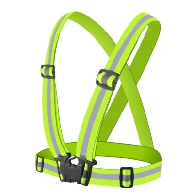 Jogging Safety Highlight Reflective Vest Night Work Security Reflective Straps - Image 1 of 4