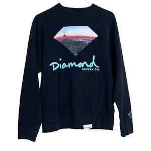 Diamond Supply Co. New York Damenpullover Small Skyline schwarz - Bild 1 von 8
