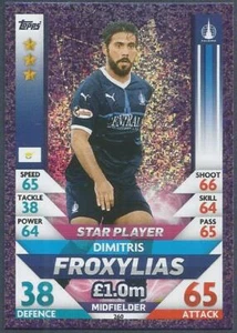  Topps Match Attax SPL - 2018-19 - #260 - Falkirk - Star Player - Dimitris Froxylias - Foil - Bild 1 von 1