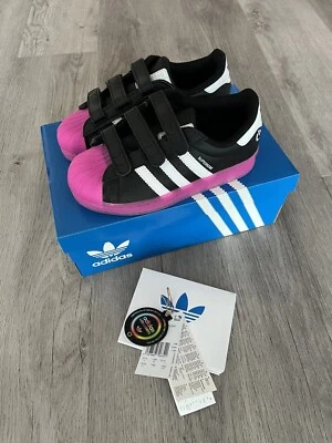 Adidas Superstar LED Lights Comfort Closure/Children/ UK 13 / US 13.5 / EU 32 - Image 1 of 4