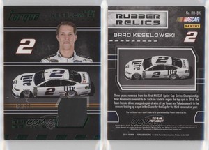 2016 Panini Torque Rubber Relics Green /25 Brad Keselowski #RR-BK
