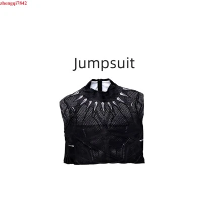 Pantera Negra Adulto Zentai Cosplay Disfraz Mono Body Halloween Utilería Regalo Foto 1 de 4