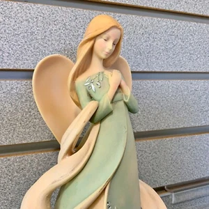💥 Engel Figur 💥 Enesco Foundations "I Said A Prayer For You Today" Resin 💥 - Bild 1 von 15