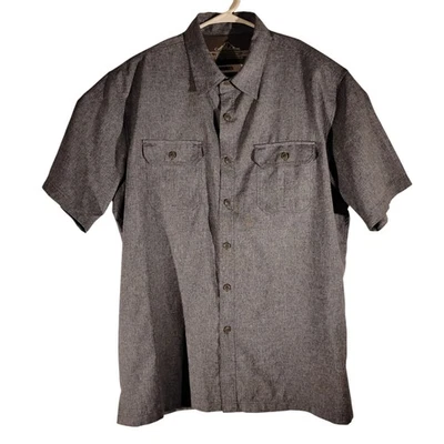 Croft & Barrow Camisa de Secado Rápido Para Hombre L Grande Azul Ventilado Manga Corta Pesca Foto 1 de 4