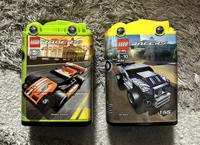 LEGO Racers: Nitro Muscle (8194) and Smokin' Slickster (8304), NEW, SEALED