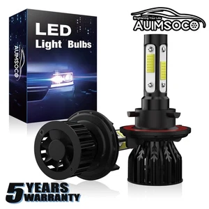 For Jeep Gladiator 2020 2x 9008 H13 LED Xenon Headlight Light Bulbs Replacement - Picture 1 of 14
