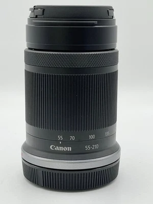 CANON RFS 55-210mm 1:5-7.1 IS STM LENS - RF-S 55-210 mm f/5.0-7.1 - VERY GOOD - Image 1 of 4