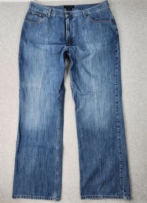 Tommy Hilfiger Loose Fit Jeans Mens Size 38x33 Blue Denim Tag 38x34 - Image 1 of 4
