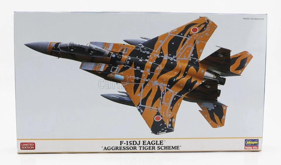 1/72 HASEGAWA - McDONNEL DOUGLAS - F-15DJ EAGLE AGGRESSOR TIGER SCHEME 02392 - Immagine 1 di 1