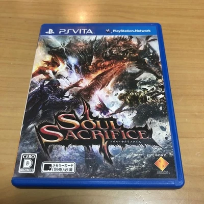 PS Vita Soul Sacrifice with Box Game Software Excellent  - Image 1 of 3