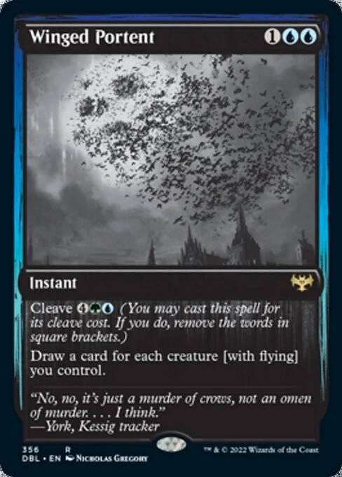 MTG Winged Portent English DBL - Image 1 of 1