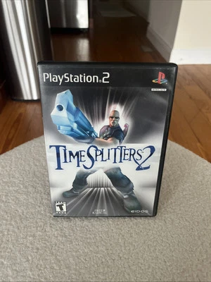 Time Splitters 2 PlayStation 2 PS2 Video Game - Complete Black Label Manual - Image 1 of 4