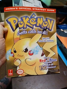 Prima's Official Strategy Guide Pokemon Yellow Special Pikachu Edition No Poster - Picture 1 of 9