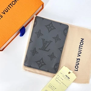 Louis Vuitton Monogram Shadow Organizer Cardholder Grey M81382 147589297 - Picture 1 of 6