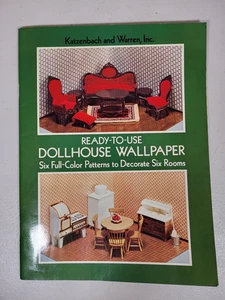 Ready-To-Use Dollhouse Wallpaper: Six Full-Color Patterns to Decorate Six Rooms - Imagen 1 de 6