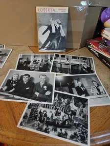 Tänzer/Schauspieler FRED ASTAIRE & GINGER ROGERS Hochglanz 5x7 Foto + Kampagnenbuch - Bild 1 von 7
