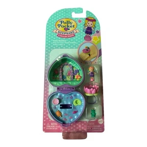 Anello e astuccio Polly Pocket Keepsake Collection Fairy Meadow Fiore Nuovo con scatola - Foto 1 di 5