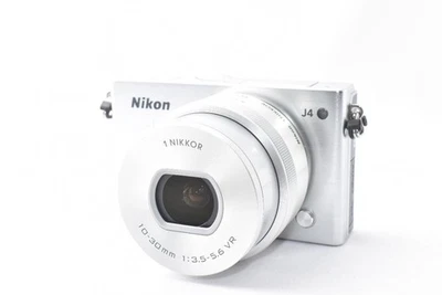 Nikon 1 J4 18.4MP Digital SLR Camera - Silver Kit w/ 10-30mm VR Lens, Battery... - Image 1 of 4