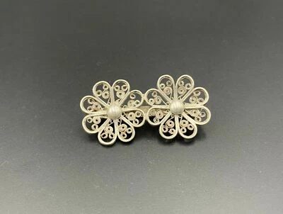 Argento Spilla Spilletta 830er Antico Volmer Bahner Danimarca Filo - Immagine 1 di 3