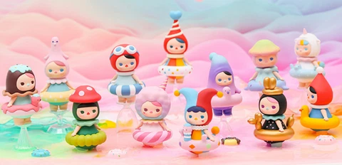 POP MART Pucky Pool Babies Series Blind Box Confirmed Figure Cover