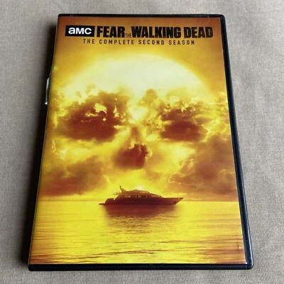 Fear The Walking Dead: Complete Second Season 2 (DVD 5-Disc Set) AMC Zombie Show - Image 1 of 4