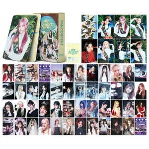 Set 55 pezzi carte Kpop IVE SCOUT FAN CONCERT Lomocard collettive HD Lomocard - Foto 1 di 13