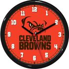 Cleveland Browns Nfl Football Wall Clock 