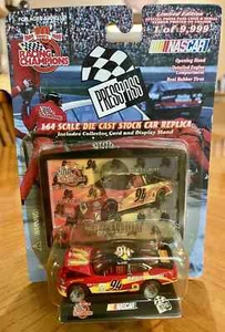 RACING CHAMPIONS 1999 PressPass NASCAR Elliott 94 Hologram Card Car 1/64 TU - Picture 1 of 2