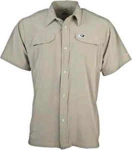 Mossy Oak Men’s Button-Up Short Sleeve Outdoor Vented Shirt Medium -MSRP $50.00 - Picture 1 of 13