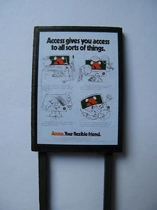 Access - Modelo de cartelera ferroviaria - calibre N y calibre OO - Imagen 1 de 1