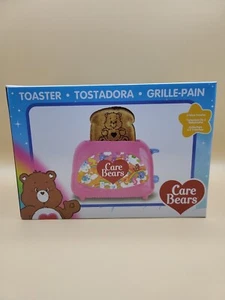 Care Bears 2 Slice Toaster Tenderheart Bear-Stamped Toast Pink Valentines Hearts - Picture 1 of 6