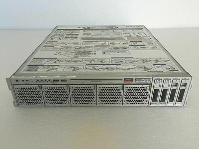 SUN Oracle Netra T4-1 4-Core SPARC 2.85GHz 128GB RAM 2x 400GB SSD 2xAC PS Rails - Image 1 of 2