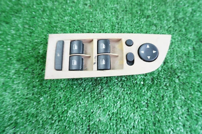 Interruptor de ventana lado izquierdo del conductor BMW 320I 2001 2002 2003 2004 2005 FABRICANTE DE EQUIPOS ORIGINALES Foto 1 de 4