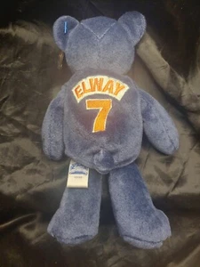 RARE TAG ERROR 1998 Limited Treasures John Elway #7 Denver Broncos NFL Pro Bear - Picture 1 of 6