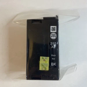 No Box New GENUINE Epson 252XL Black Ink Cartridge WF 3620 3640 7110 7610 7620 - Bild 1 von 8