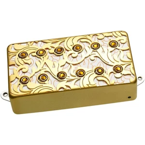DiMarzio UtoPIA Bridge Humbucker Satin Gold and White - Picture 1 of 1