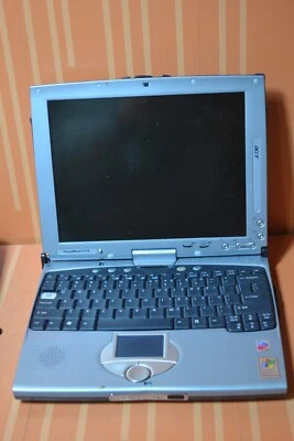 ACER TravelMate C110 MS2133 w/case 180 swivel screen No battery, charger or HDD - Image 1 of 4