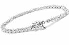 Authentic! Tiffany & Co Victoria Platinum 4.49ct Diamond Line Tennis Bracelet