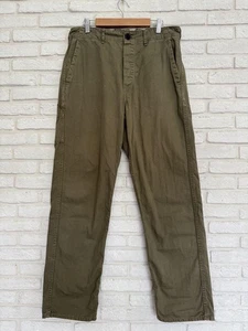 orSlow  Herringbone Twill French Work Pants size 2(M) Olive - Picture 1 of 11