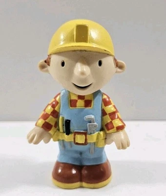 Bob the Builder Figure Cake Topper 2.75" Tall - Image 1 of 4