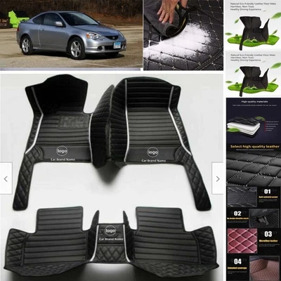 For Acura RSX Car Floor Mats Luxury Waterproof Carpets Liners Interior Auto Foto 1 de 4