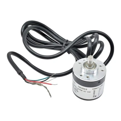 600P/R Rotary Encoder, AB 2 Phase Incremental Rotary Encoder 6mm Shaft 5V-24V... - Image 1 of 4