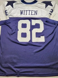 Vintage Dallas Cowboys Reebok NFL Throwback Jersey XL #82 Jason Witten Football - Picture 1 of 20