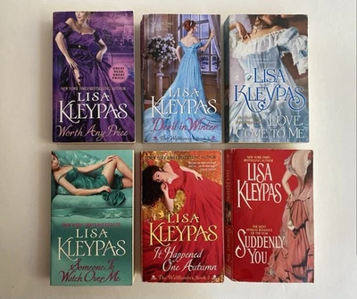 Lisa Kleypas Лот 6 ВНЕЗАПНО ВЫ СТОИТЕ ЛЮБОЙ ЦЕНЫ, ДЬЯВОЛ ЗИМОЙ ЛЮБОВЬ ПРИХОДИТ КО МНЕ - Изображение 1 из 4