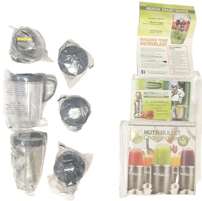 Magic Bullet NutriBullet Pro 900 Series System Cookbook Cups - NO POWER BASE - Image 1 of 4